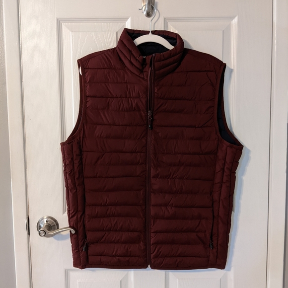 GAP Other - Like-New GAP Maroon Primaloft Down Alternate Puffer Vest Size Men's Medium